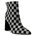 thumbnail image 1 of Wild Pair Womens Ingridd Block Heel Dressy Ankle Boots, 1 of 1