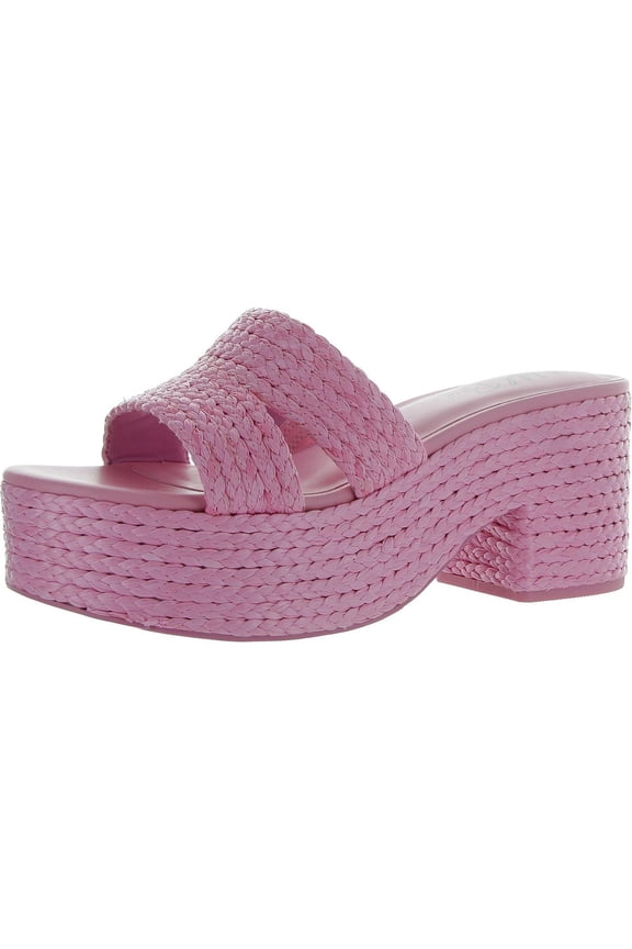 Womens Niftyy Heeled Slip-On Espadrilles