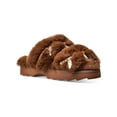 thumbnail image 1 of Wild Pair  Womens Paiygef Faux Fur Slip On Slide Sandals, 1 of 3