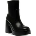 thumbnail image 1 of Wild Pair Womens Stellaa Platforms Mid-Calf Mid-Calf Boots, 1 of 1