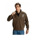 thumbnail image 1 of Wild Palms 905BRXL Mens Advanced Fleece Q-Zip Mock, Brown - Extra Large, 1 of 1