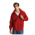 thumbnail image 1 of Wild Palms 906MUM Mens Advanced Fleece Full Zip Hood, Mustard - Medium, 1 of 1