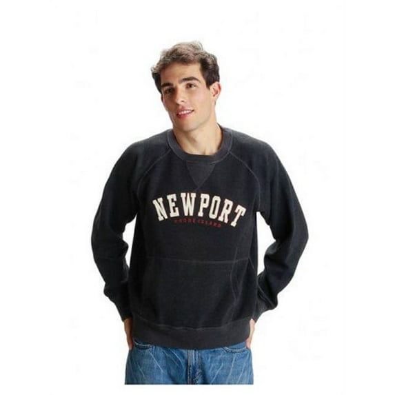 Wild Palms 930RDL Mens Advanced Fleece Crew Neck Shirt, Red - Large