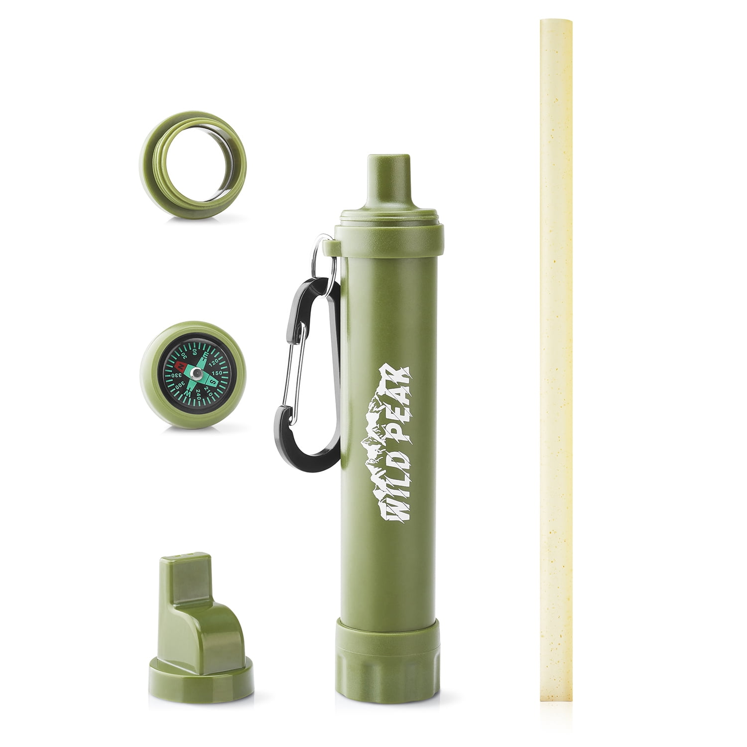 Wild Peak Stay Alive2 Outdoor Activated Carbon Water Filter Emergency