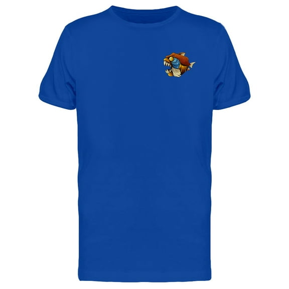 Wild Piranha Upperside T-Shirt Men -Image by Shutterstock, Male Medium