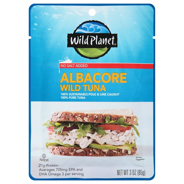 Safe Catch Wild Albacore Tuna No Salt Added - Shop Canned & Dried Food at  H-E-B