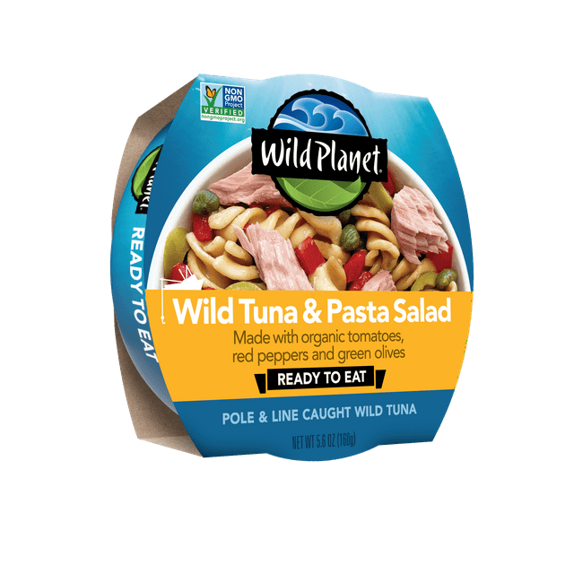 Wild Planet Ready to Eat Tuna Pasta Salad Bowl