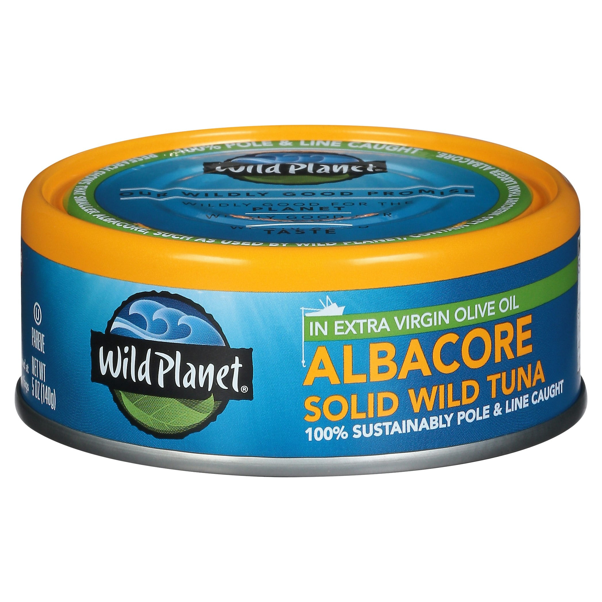 Wild Planet Wild Albacore Tuna in EVOO 5 oz (Pack of 12)