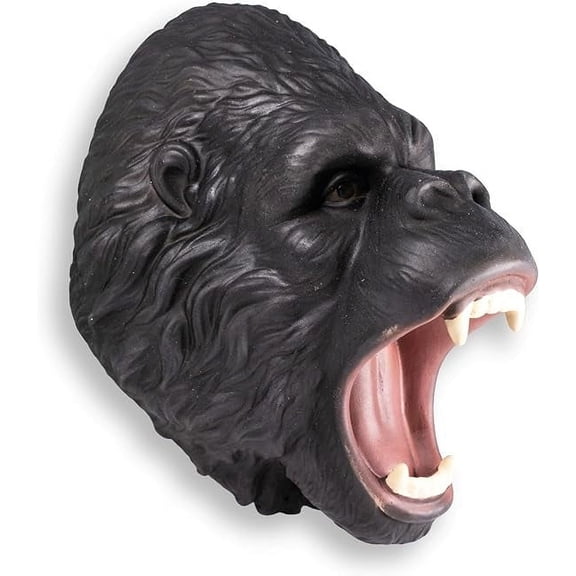 Wild Play Puppets – Gorilla by Deluxebase | Realistic Eco-Friendly Latex Hand Puppet for Kids