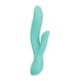 thumbnail image 1 of Wild Pop Vibe Molly Rabbit Dual Vibrator - Aqua, 1 of 4