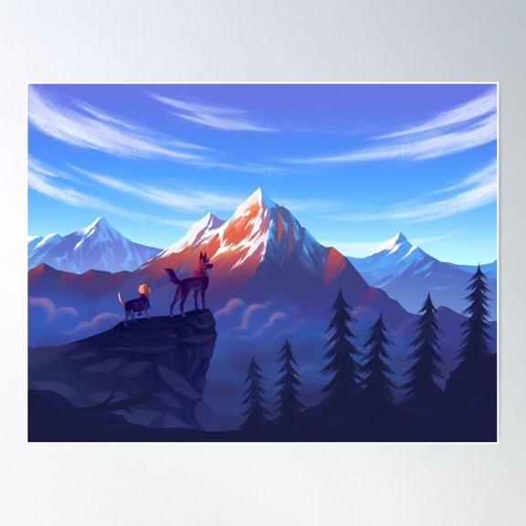 Wild Poster Wall Art, Modern Wall Decor For Living Room Bedroom, 16x24 UNFRAMED