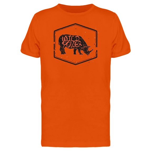 Wild Power Rhino Logo Tee Men's -Image by Shutterstock