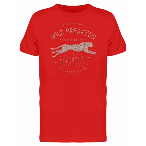 Wild Predator Adventure Savannah T-Shirt Men -Image by Shutterstock, Male Medium