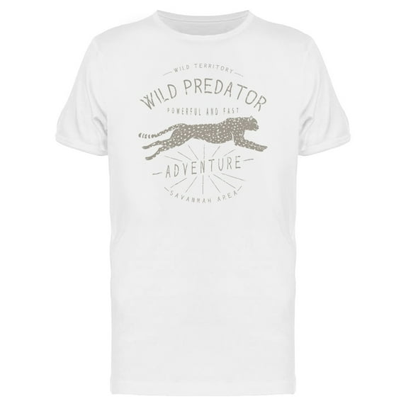 Wild Predator Adventure Savannah T-Shirt Men -Image by Shutterstock, Male Medium