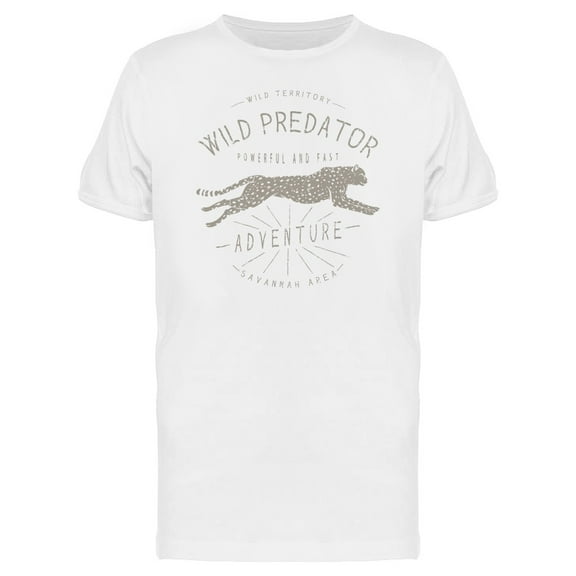 Wild Predator Adventure Savannah T-Shirt Men -Image by Shutterstock, Male Medium