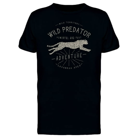 Wild Predator Adventure Savannah T-Shirt Men -Image by Shutterstock, Male XX-Large