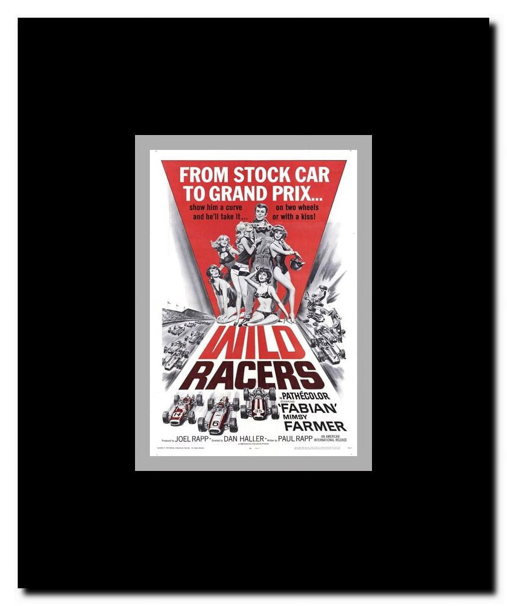 Wild Racers Framed Movie Poster