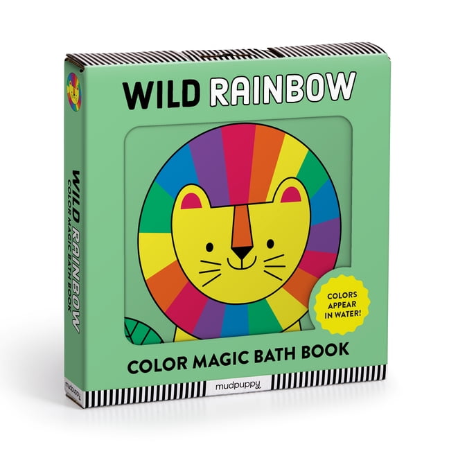 Wild Rainbow Color Magic Bath Book, (Paperback)
