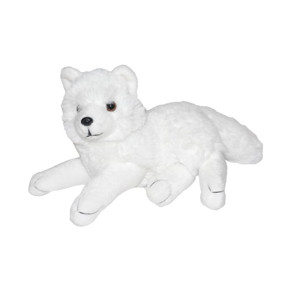 Wild Republic Arctic Fox Plush, Cuddlekins Mini, Stuffed Animal, Plush Toy, Gifts for Kids, 8 Inches