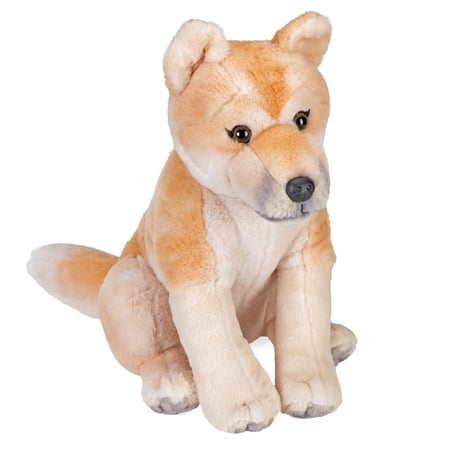 Wild Republic Artist Collection Dingo, Stuffed Animal, 15 Inches, Plush Toy, Fill is Spun Recycled Water Bottles