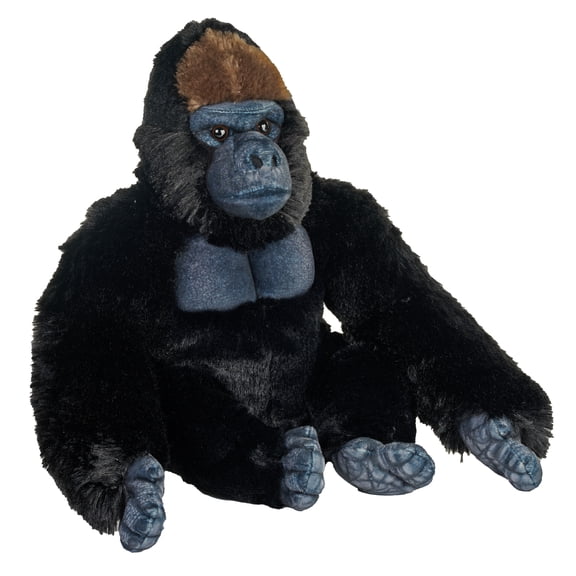 Wild Republic Artist Collection Eco Gorilla, Stuffed Animal, 15 Inches, Plush Toy, Eco-Friendly