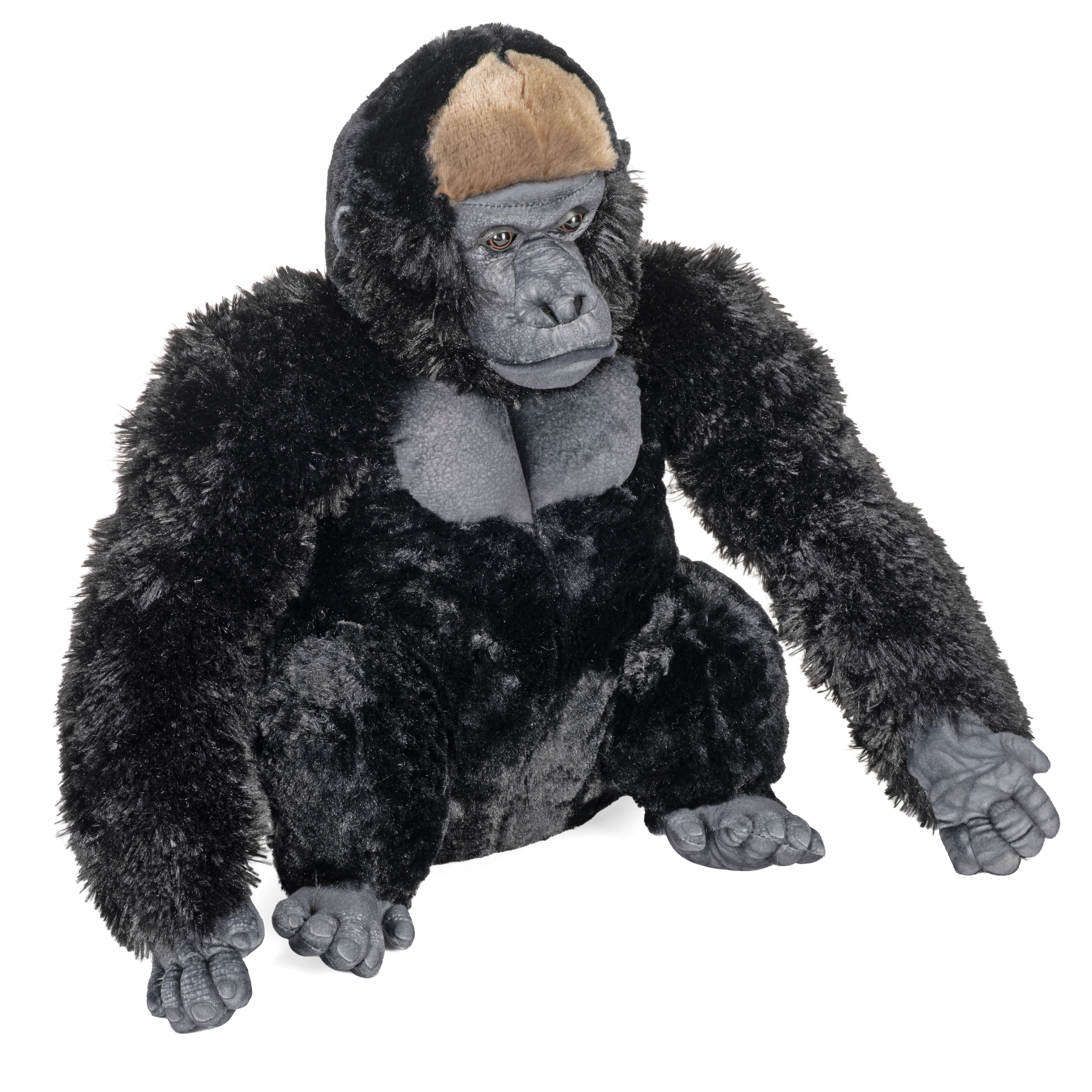 Wild Republic Artist Collection, Gorilla, Gift for Kids, 15 inches, Plush Toy, Fill is Spun Recycled Water Bottles