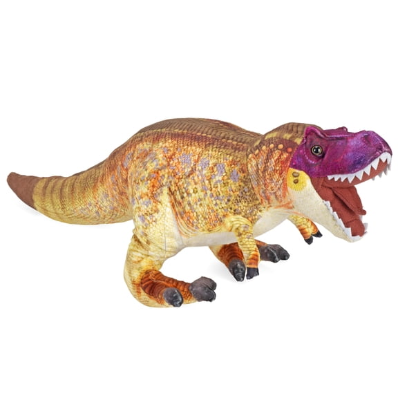 Wild Republic Artist Collection, Dinosaur T-Rex, Gift for Kids, 15 inches, Plush Toy, Fill is Spun Recycled Water Bottles