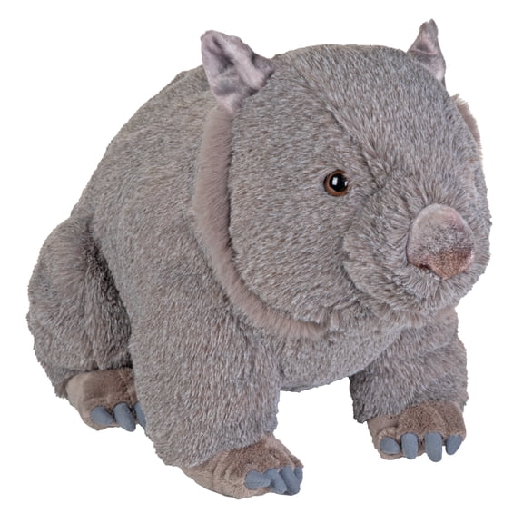 Wild Republic Artist Collection Wombat, Stuffed Animal, 15 Inches, Plush Toy, Fill is Spun Recycled Water Bottles