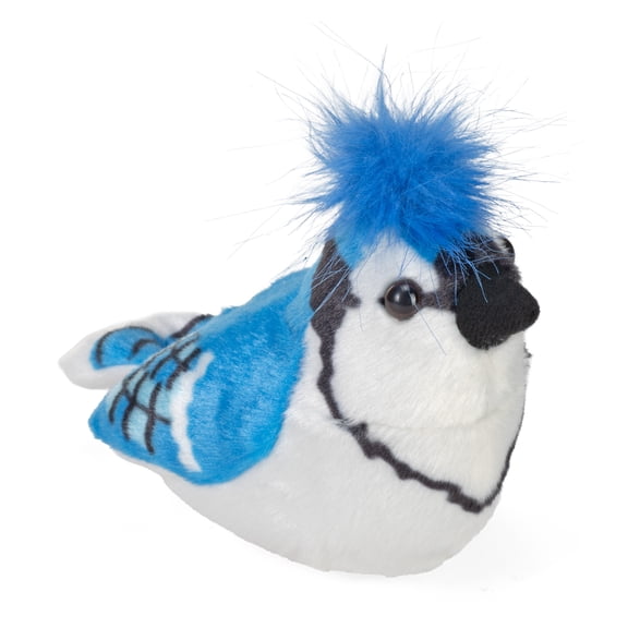 Wild Republic Audubon Blue Jay with Sound, 4"H