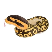 Wild Republic Snakes, Snake Plush, Stuffed Animal, Plush Toy, Gifts for Kids, Ball Python, 54 Inches