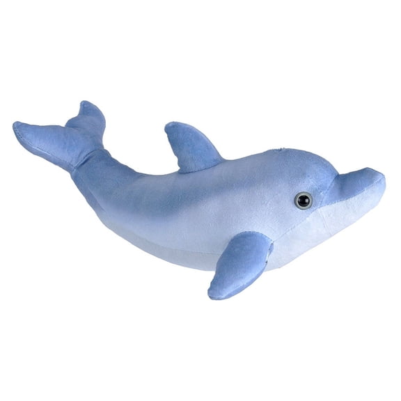 Wild Republic Bottlenose Dolphin Plush, Stuffed Animal, Plush Toy, Gifts for Kids, Living Ocean, 12 Inches