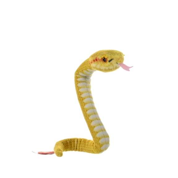 Wild Republic Coilkins Eyelash Viper, Stuffed Animal, 12 Inches, Plush Toy, Fill is Spun Recycled Water Bottles