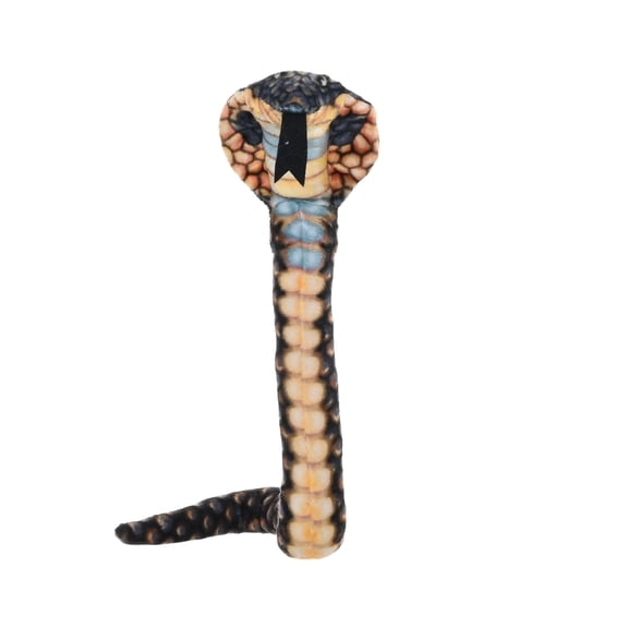 Wild Republic Coilkins Hooded Cobra, Stuffed Animal, 12 Inches, Plush Toy, Fill is Spun Recycled Water Bottles