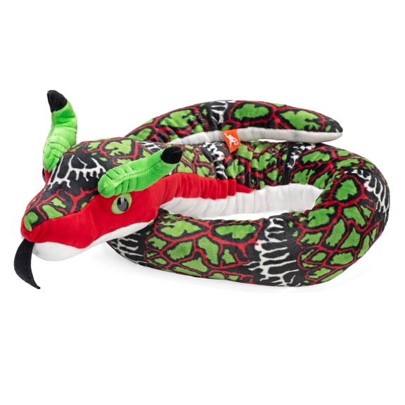 Wild Republic Snake Plush, Stuffed Animal, Plush Toy, Gifts for Kids, Dragon Bone 54 Inches