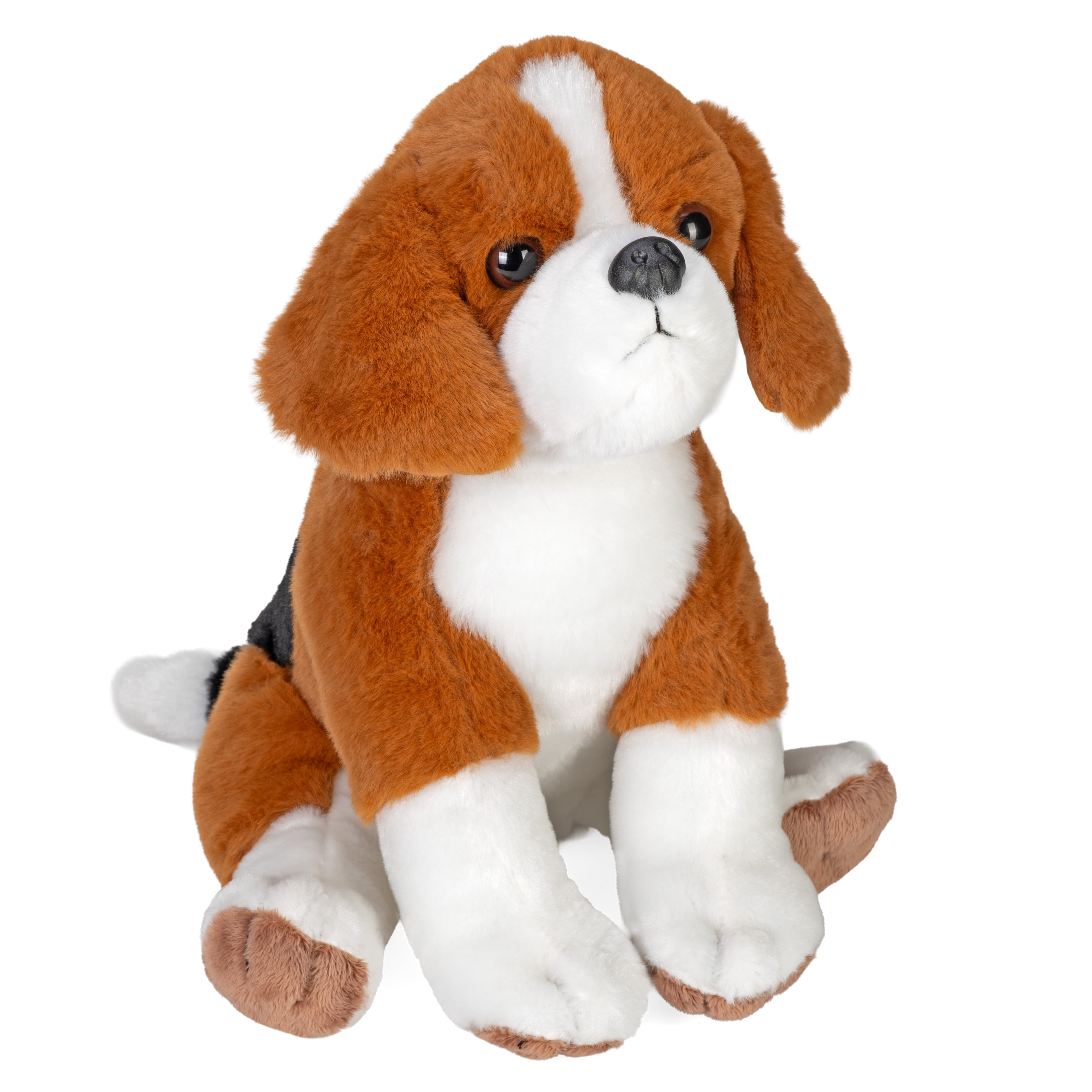 Wild Republic Beagle, Paws and Claws, Stuffed Animal, 12 Inches, Gift for Kids, Plush Toy, Fill is Spun Recycled Water Bottles