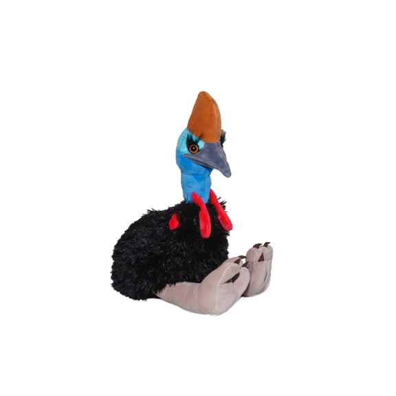 Wild Republic Cuddlekins Cassowary, Stuffed Animal, 12 Inches, Plush Toy, Fill is Spun Recycled Water Bottles