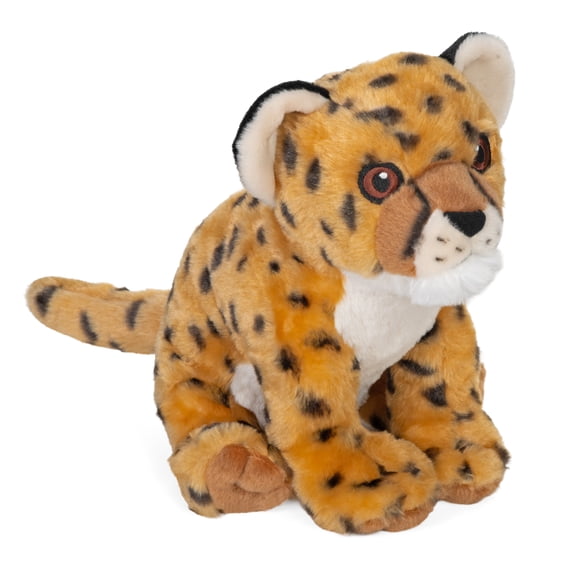 Wild Republic Cuddlekins Eco Cheetah Cub, Stuffed Animal, 12 Inches, Plush Toy, Fill is Spun Recycled Water Bottles, Eco Friendly