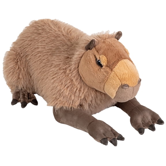 Wild Republic Cuddlekins Eco Jumbo Capybara, Stuffed Animal, 30 inch, Plush Toy, Eco-Friendly
