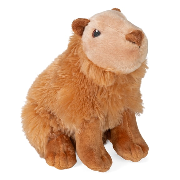 Wild Republic Cuddlekins Eco Mini Capybara,Stuffed Animal,8 inch,Plush Toy,Fill is Spun Recycled Water Bottles