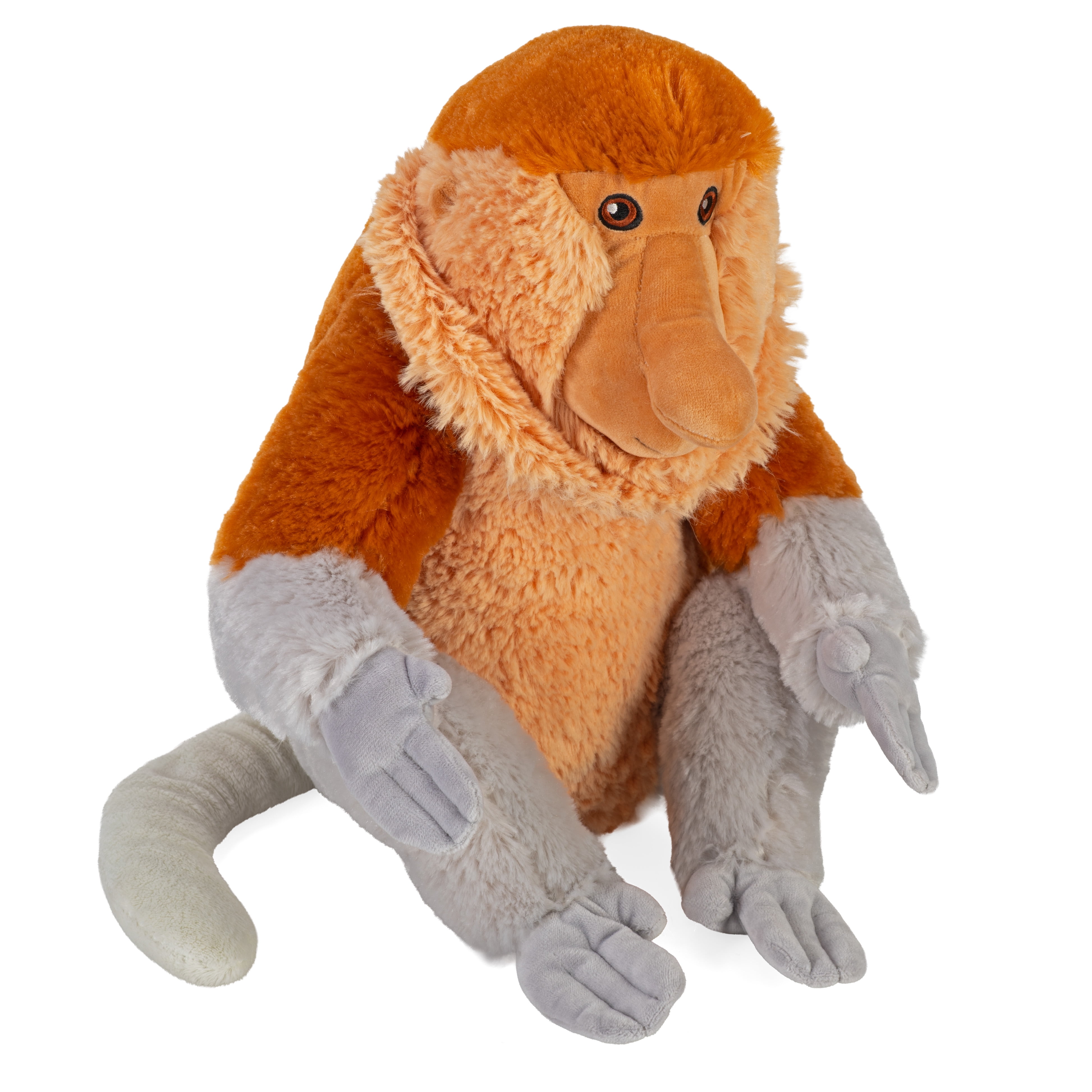 Wild Republic Cuddlekins Eco Proboscis Monkey,Stuffed Animal,12 inch,Plush Toy,Fill is Spun Recycled Water Bottles