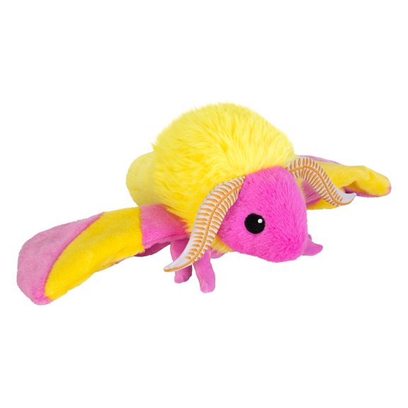 Wild Republic Cuddlekins Eco Rosy Maple Moth, Stuffed Animal, Plush Toy, Eco Friendly