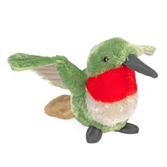 Wild Republic Hummingbird, Cuddlekins Mini, Stuffed Animal, 8 Inches, Gift for Kids, Plush Toy, Fill is Spun Recycled Water Bottles