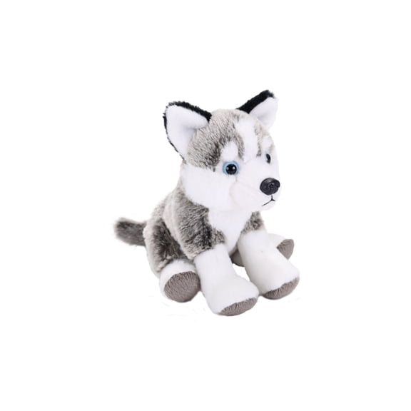 Wild Republic Husky, Paws and Claws, Stuffed Animal, 12 inches, Gift for Kids, Plush Toy, Fill is Spun Recycled Water Bottles