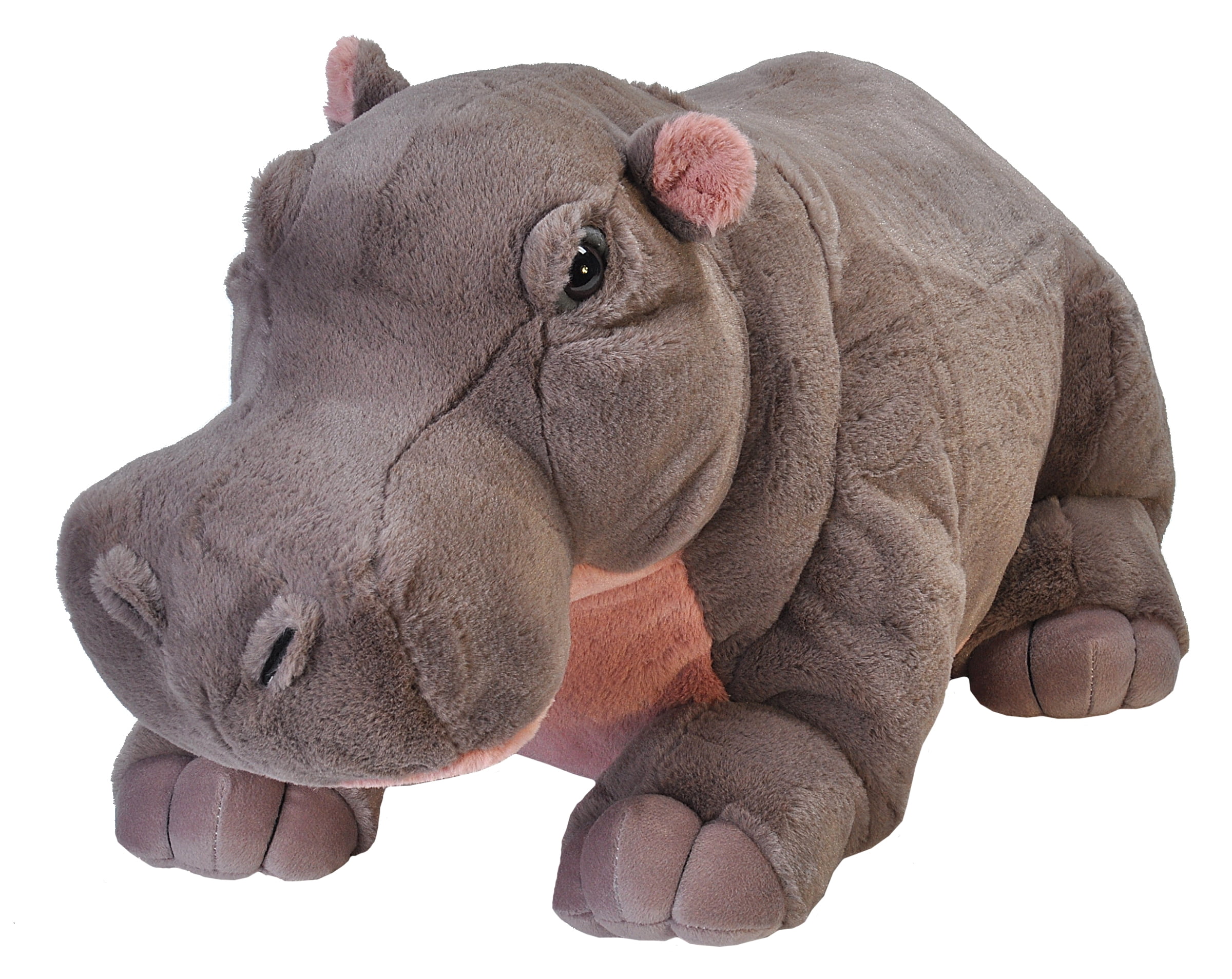 Wild Republic Jumbo Hippo Plush, Giant Stuffed Animal, Plush Toy