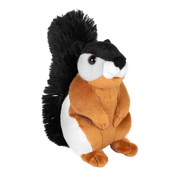 Wild Republic Cuddlekins Mini Prevost Squirrel, Stuffed Animal, 8 Inch, Plush Toy, Fill is Spun Recycled Water Bottles