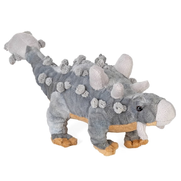 Wild Republic Ankylosaurus Plush, Dinosaur Stuffed Animal, Plush Toy, Gifts for Kids, Dinosauria 10 Inches