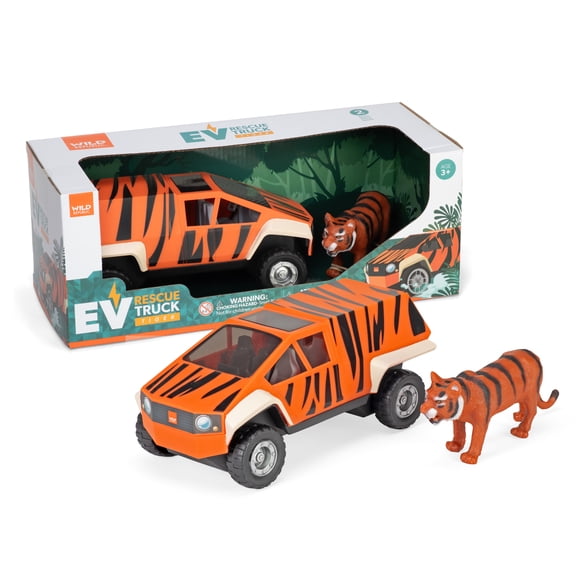 Wild Republic EV Tiger Rescue, Gift for Kids, Great for Hours of Independent Play