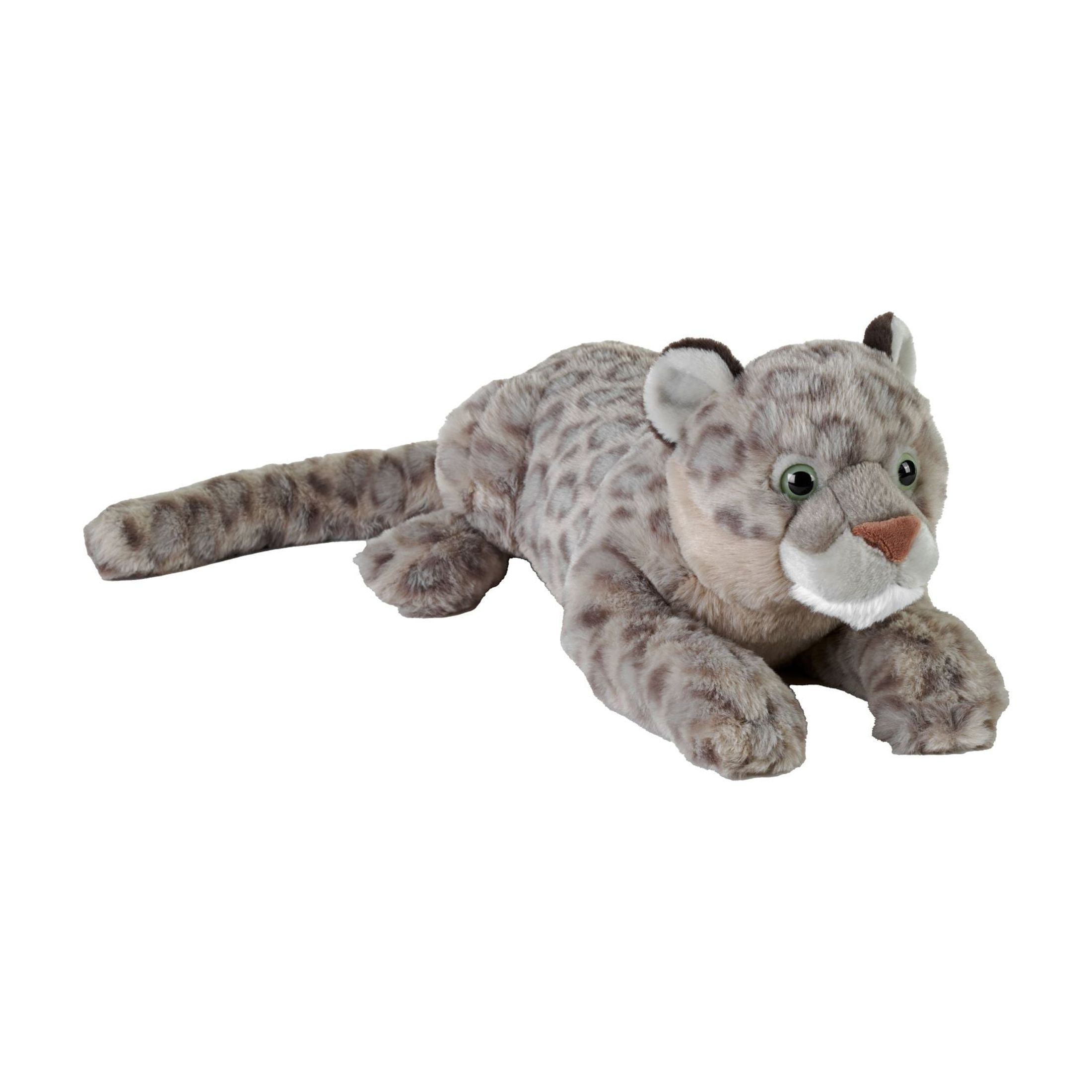 Wild Republic Earthkins Wolf Plush Toy - 15 Inch Stuffed Animal, Eco-Friendly Fill From Recycled Water Bottles