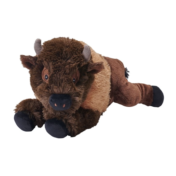 Wild Republic Ecokins, Bison, Stuffed Animal, 12 inches, Gift for Kids, Plush Toy, Made from Spun Recycled Water Bottles, Eco Friendly, Childs Room Decor