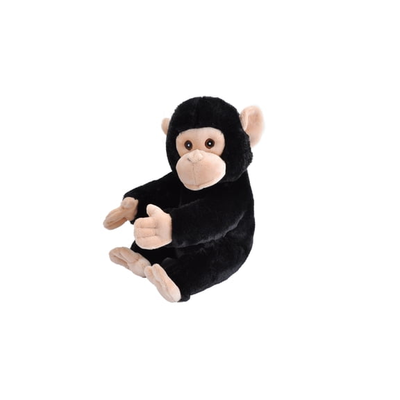 Wild Republic Ecokins Chimpanzee, Stuffed Animal, 12 inches, Gift for Kids, Plush Toy, Made from Spun Recycled Water Bottles, Eco Friendly, Childs Room Dcor